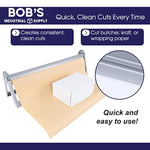 Butcher And Wrapping Paper Cutter Dispenser - 24In Craft Paper Roll Holder Stand And Cutter For Kitchen Storage
