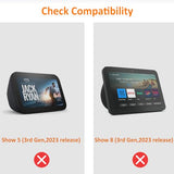 Stand Compatible with Echo Show 5 and 8 (1st Gen and 2nd Gen) Accessories Made for Echo Alexa