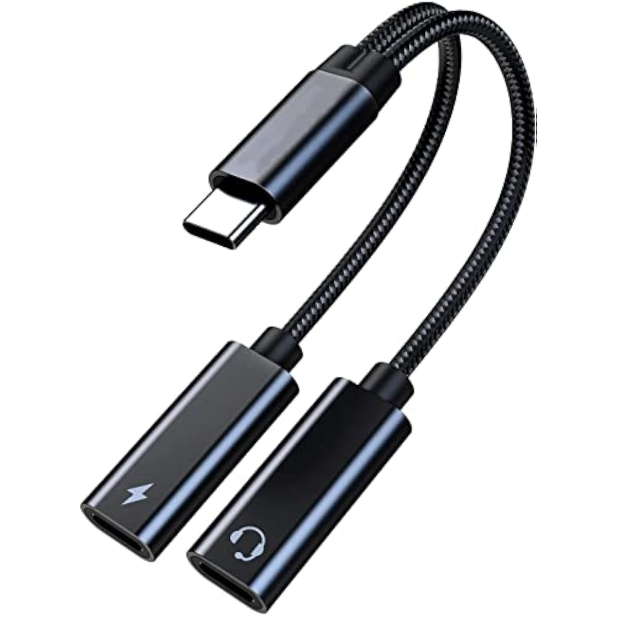 Usb C Splitter, Dual Usb C Headphones And Charger Adapter With Pd 60W Fast Charging For Iphone 16/16Pro/16Pro Max, Pixel 8 7 6Xl,Samsung Galaxy S25 S24 S23 S22+ Note 20 And More