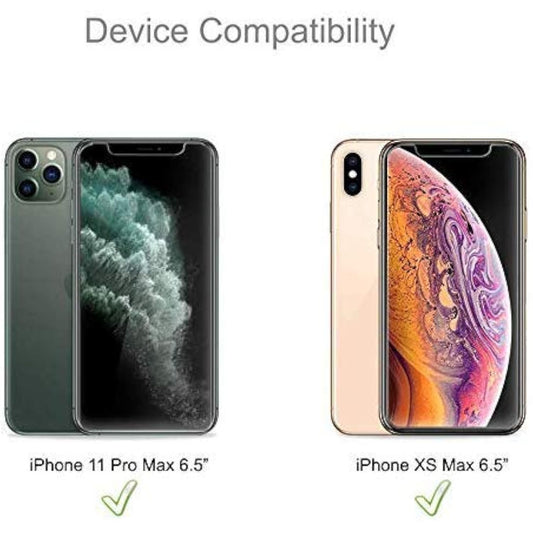 (2 Pack) Anti-Glare (Matte) Screen Protector Designed For Iphone 11 Pro Max And Iphone Xs Max (6.5 Inch) [Tempered Glass] Anti Fingerprint, Anti Scratch, Bubble Free