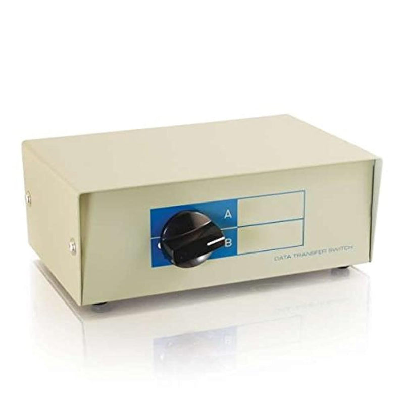 03364 2-Port Vga (Hd15) Manual Switch Box, Beige