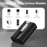 Replacement For Ring Battery 2 Pack With Ring Battery Charger - 6040Mah For Ring Doorbell And Cameras