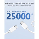 Usb C Super Fast Charger, Gan Pd Wall Charger Block With 6.6 Ft Type C Cable For Iphone 15/15 Plus/15 Pro/15 Pro Max, Ipad Pro 12.9/11 Inch, Ipad Air 5/4Th, Ipad 10Th Gen, Ipad Mini And More