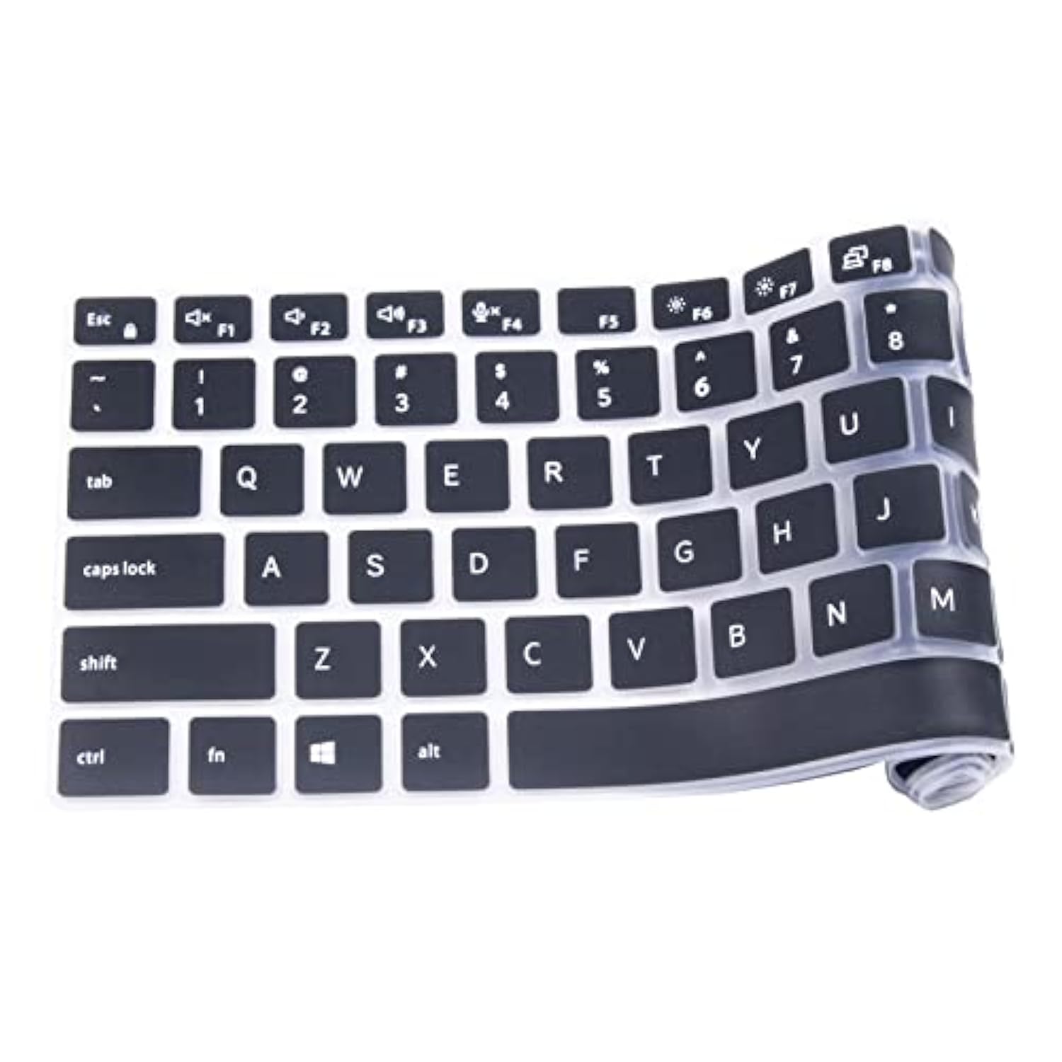 Ultra Thin Silicone Keyboard Cover Skin Compatible For 2021 2022 Dell Precisio
