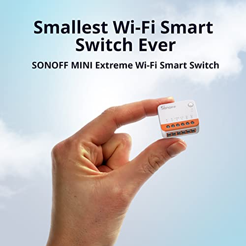 Minir4 10A Smart Wifi Extreme Wireless Light Switch,Universal Diy Module For Smart Home Automation Solution, Compatible With Alexa & Google Home