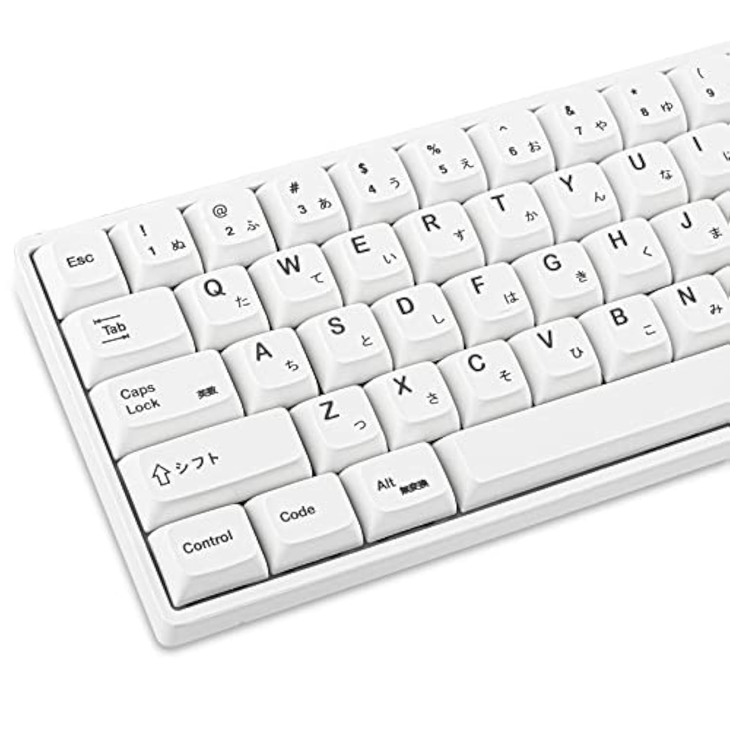 Gtsp 135-Key Japanese White Keycaps 65 Percent Xda Keycap Set For 60 Percent T
