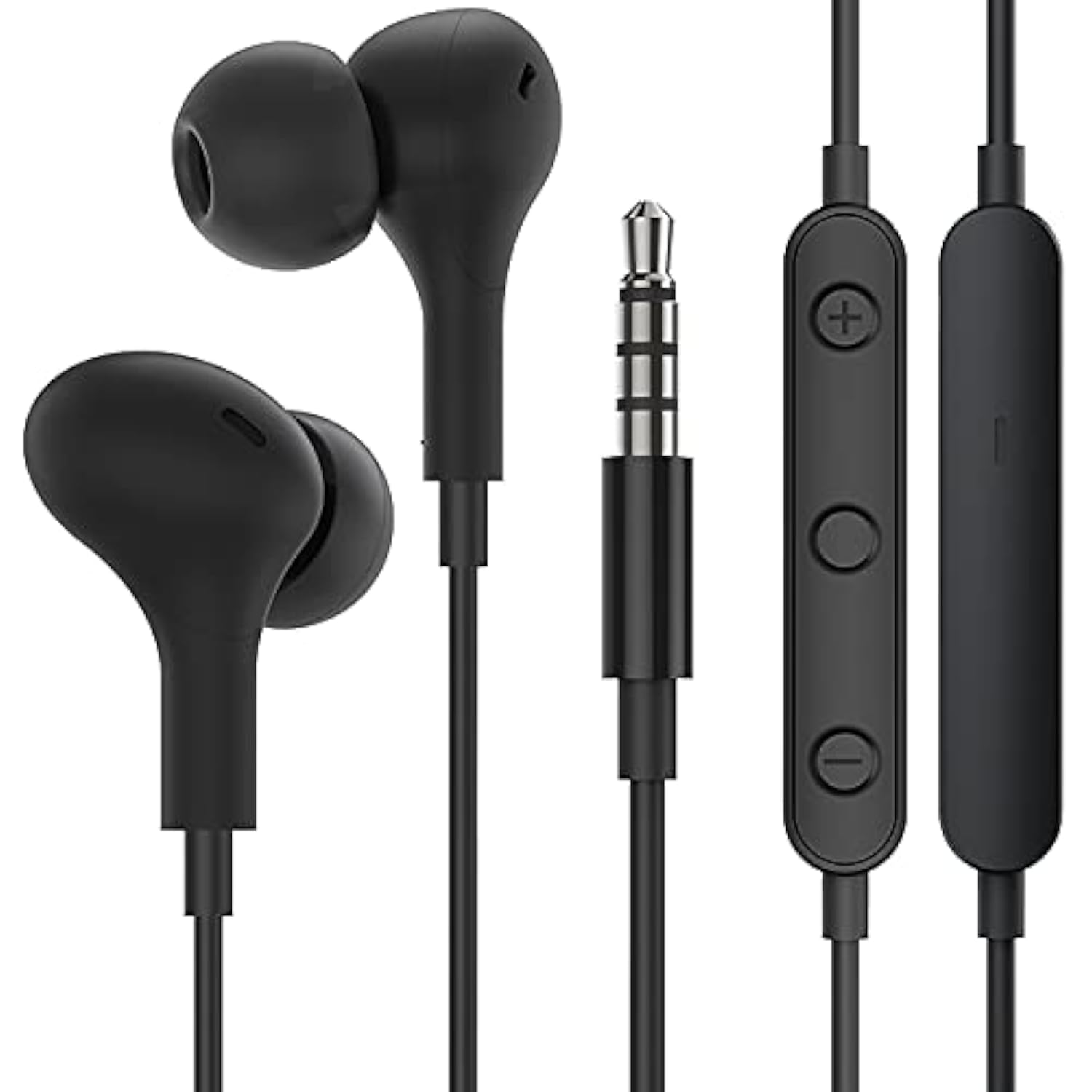 Noise Isolating Wired Earbuds Headphones Earphones W/Microphone Compatible Wit