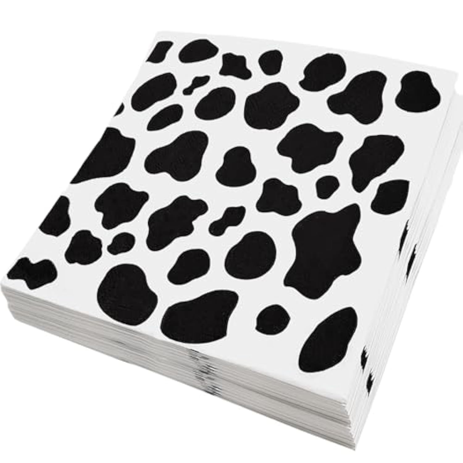 Cow Print Napkins For Party - Farm Animal Cowgirl Baby Shower Cow Themed Birthday Party Supplies