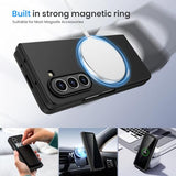 Magnetic Case for Z Fold 5, with Privacy Screen Protector, Z Fold 5 Case [Compatible with MagSafe], Slim Thin Protective Full Body Phone Cover for