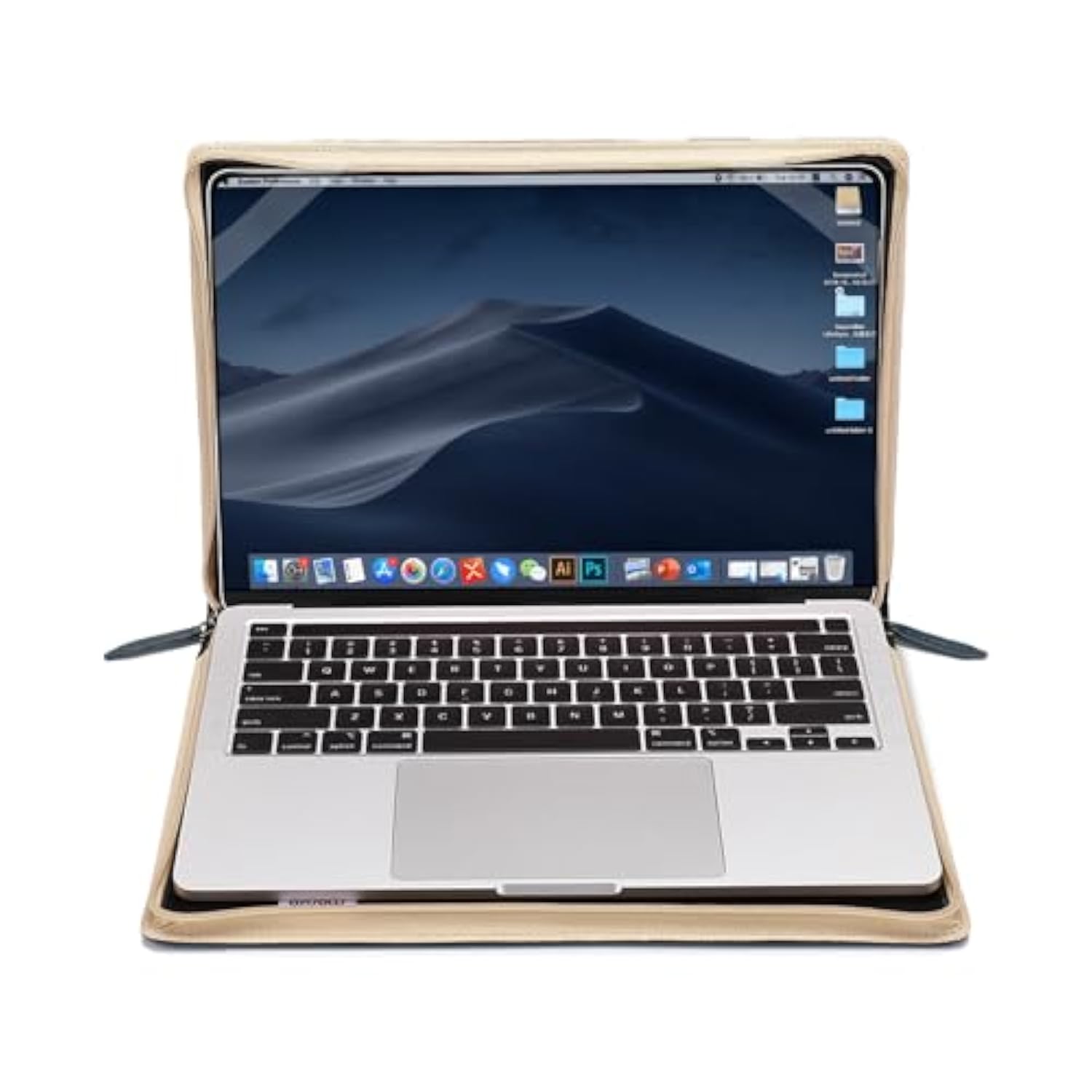 MOSISO Laptop Sleeve Case Compatible with MacBook Air 13 inch M4 A3240 M3 A3113 M2 A2681 M1 A2337 A2179 A1932 2025-2018/Pro 13 inch M2 M1 2025-2016, PU Leather Vintage Portfolio Cover, Peacock Blue