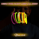 500 Pc 8 Inch Glow Sticks Bulk Party Favors Bracelets Necklaces