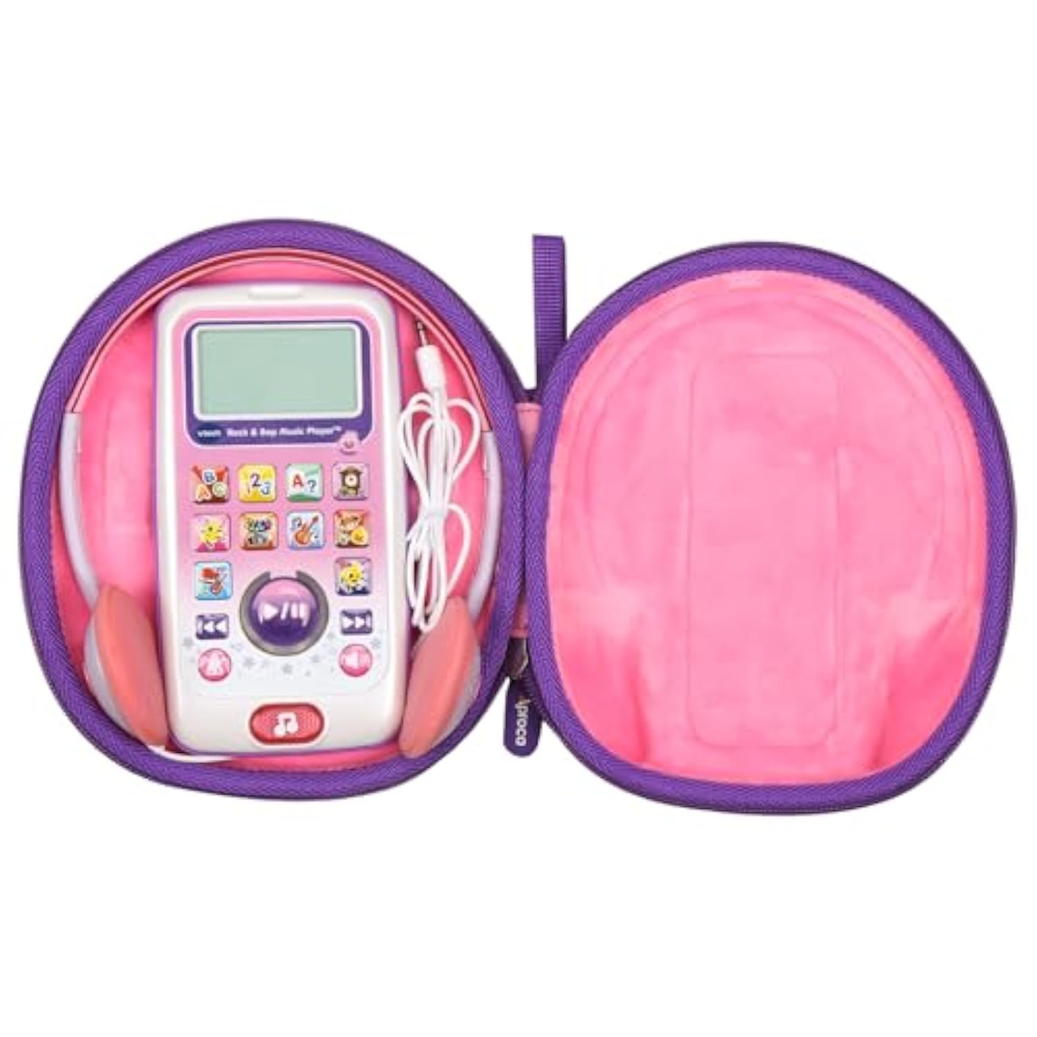Hard Travel Storage Carrying Case For Vtech Rock And Bop Music Player