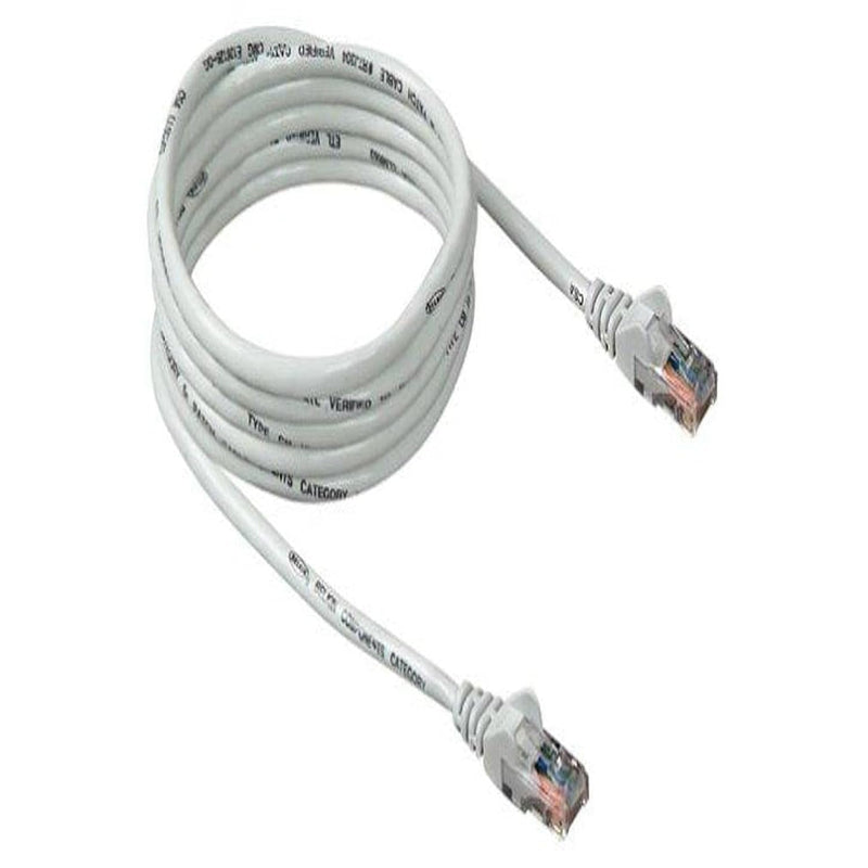 Belkin RJ45 Category-5e Snagless Molded Patch Cable (White, 25 Feet)