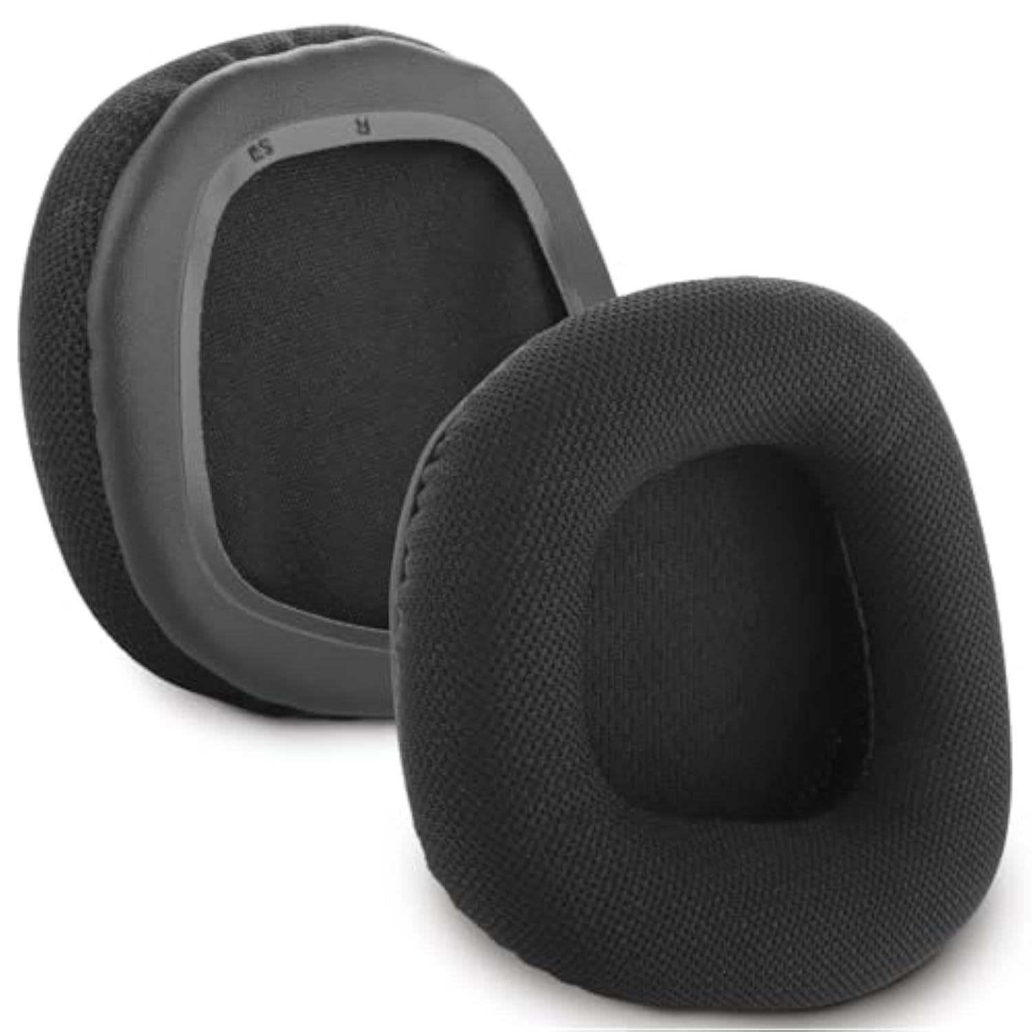 Corsair Void Pro Replacement Ear Pads Compatible With Corsair Void/Corsair Void Pro Rgb/Void Elite/Surround Wired & Wireless Rgb Usb Gaming Headsets With Black Mesh Fabric,Ear Muffs Memory Foam Earp