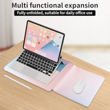 Mmoenuc Universal 11-11.6" Tablet Case, Shockproof Pu Leather Sleeve Bag For Ipad Pro/Air 2025-2018, Surface Pro, Samsung Tab S6-S9 & Android Devices - Lightweight Protective Cover (Icelandic Blue)