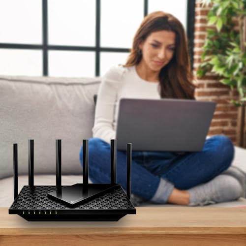 Axe5400 Tri-Band Wifi 6E Router (Archer Axe75), 2025 Pcmag Editors' Choice, Gigabit Internet For Gaming & Streaming, New 6Ghz Band, 160Mhz, Onemesh, Quad-Core Cpu, Vpn & Wpa3 Security