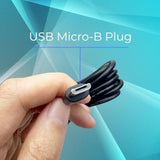 5V1A Power Adapter, Usb-A To Micro Usb Cable & Wall Charger Compatible Aquarium Led Lights, Android (Product Type May Vary)