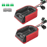 2 Pack For Power Wheel Battery Adapter Fit For Craftsman 20V V20 Battery With Wire Connector, 14 Gauge Wire, 30Amp Fuse And Switch Button, Diy For Rc Car, Robotics, Rc Truck, And Work Lights