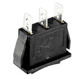 Ac 250V/15A 125V/20A 3P On/Off/On 3 Position Snap-In Boat Rocker Switch Black