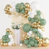153pcs Black Brown Nude Balloon Garland Arch Kit Different Sizes