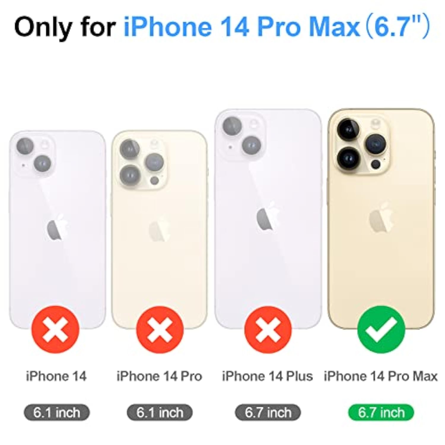 Iphone 14 Pro Max 5G Wallet Case