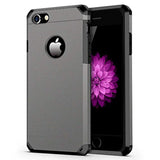 ImpactStrong for iPhone 7 Case/iPhone 8 Case, Heavy Duty Dual Layer Protection Cover (Gun Metal)