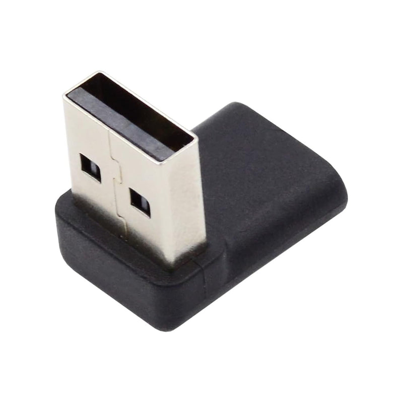 Usb-C Type C Female 90 Degree Up Angled To Usb 3.0 A Male Data Adapter For Lap