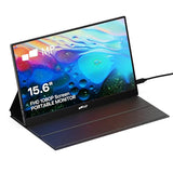 Mobile Pixels Fold Portable Monitor, 15.6 "1080P Full Hd Laptop Monitor, Plug And Play Usb C/Hdmi Travel Monitors With Smart Case For Macos/Windows/Android/Switch