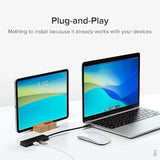 Usb C To Usb Adapter Hub, 4 Port Usb 3.0 Hub, Usb Splitter For Laptop, Compati