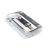 Case For Iphone 13 Pro Matte Finish Heavy Duty Soft Back Cover With Reinforced Corners Tpu Soft Bumper Retro Cassette Tape Case Compatible With Iphone 13 Pro