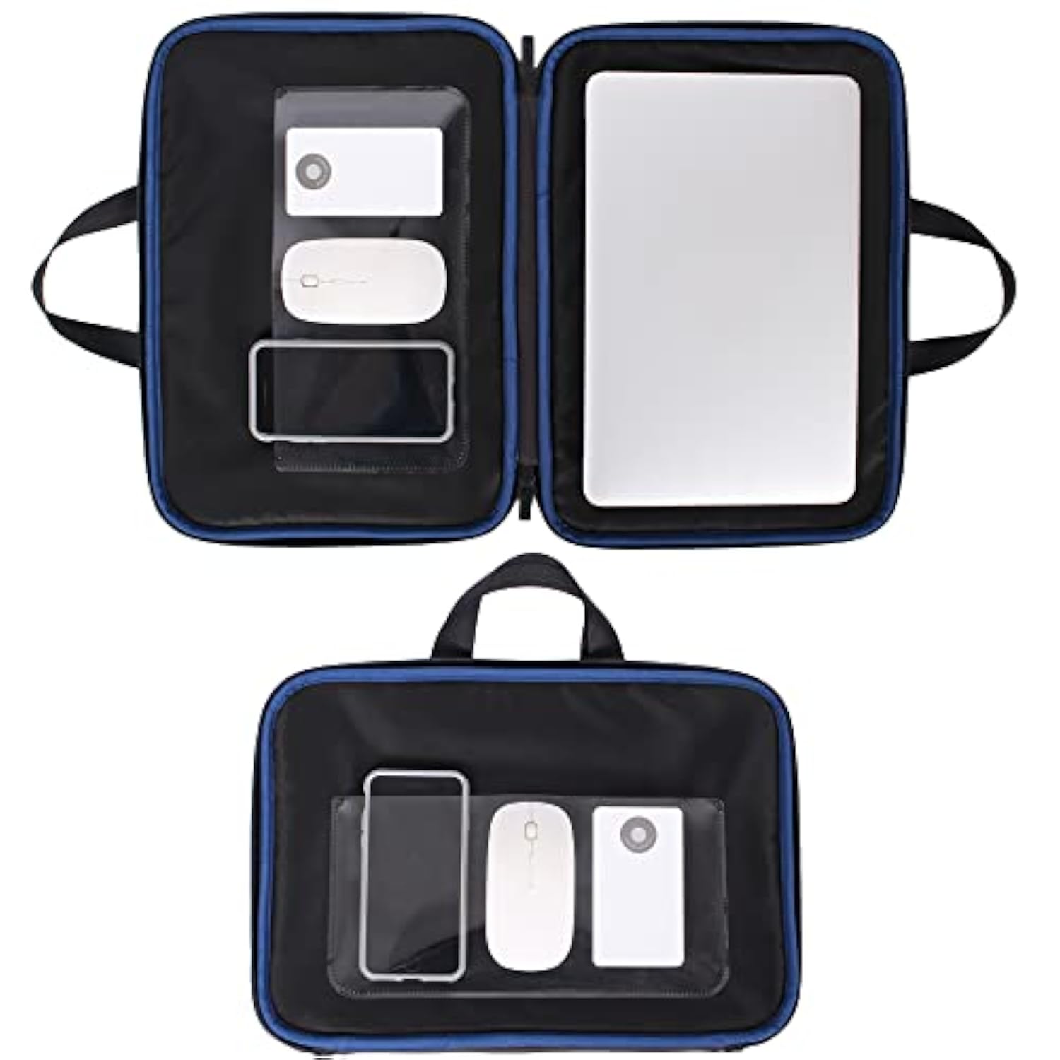 Laptop Sleeve 13.3 Inch, Protective Laptop Case With Handle & Inner Pocket, Lightweight Bag, Notebook Computer Carrying Cover (Black)