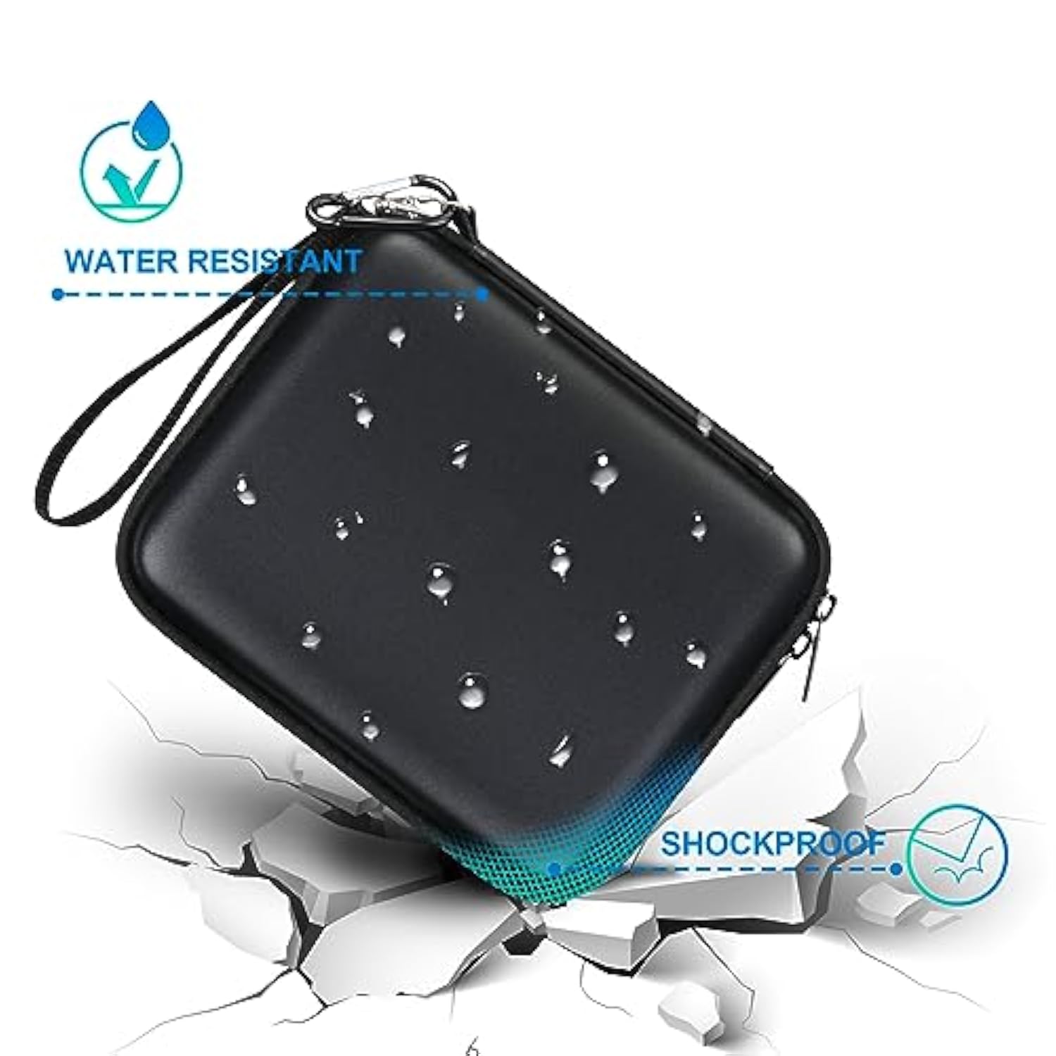 Hard Carrying Case For Baseus 100W Usb C Portable Laptop Charger Super Fast Ch