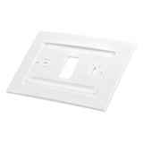 F61-2663 Wall Plate For Sen Si Wi-Fi Programmable Thermostat,Hand Control, White (2)