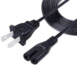 8Ft Power Cord Replacement For Epson Printer Model Xp-310 Xp-410 Xp-440 Xp-830 Xp-640 Et-2720 Et-3750 Et-4500 Stylus Nx420 Nx430 Nx625 Cx7400 Cx7450 Printer Ac Cable