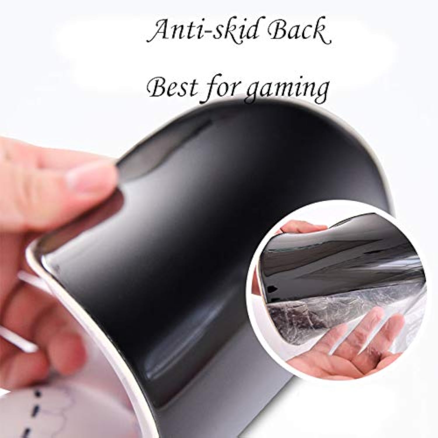 Raphtalia Anime Mouse Pads With Wrist Rest Gaming 3D Mousepads 2Way Skin (Raphtalia 2)