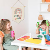Reading Corner Hanging Pennant Flag, Boho Classroom Decor, Wall Banner For Kids Room Reading Room Homeschool And Nursery, Birthday Christmas Gifts For Kids