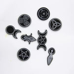 Spiral Goddess Necklace Mold,8 In 1 Silicone Mold For Making Epoxy Resin Chakras Luna Jewelry Pendant Ear Drop (Dj1252)