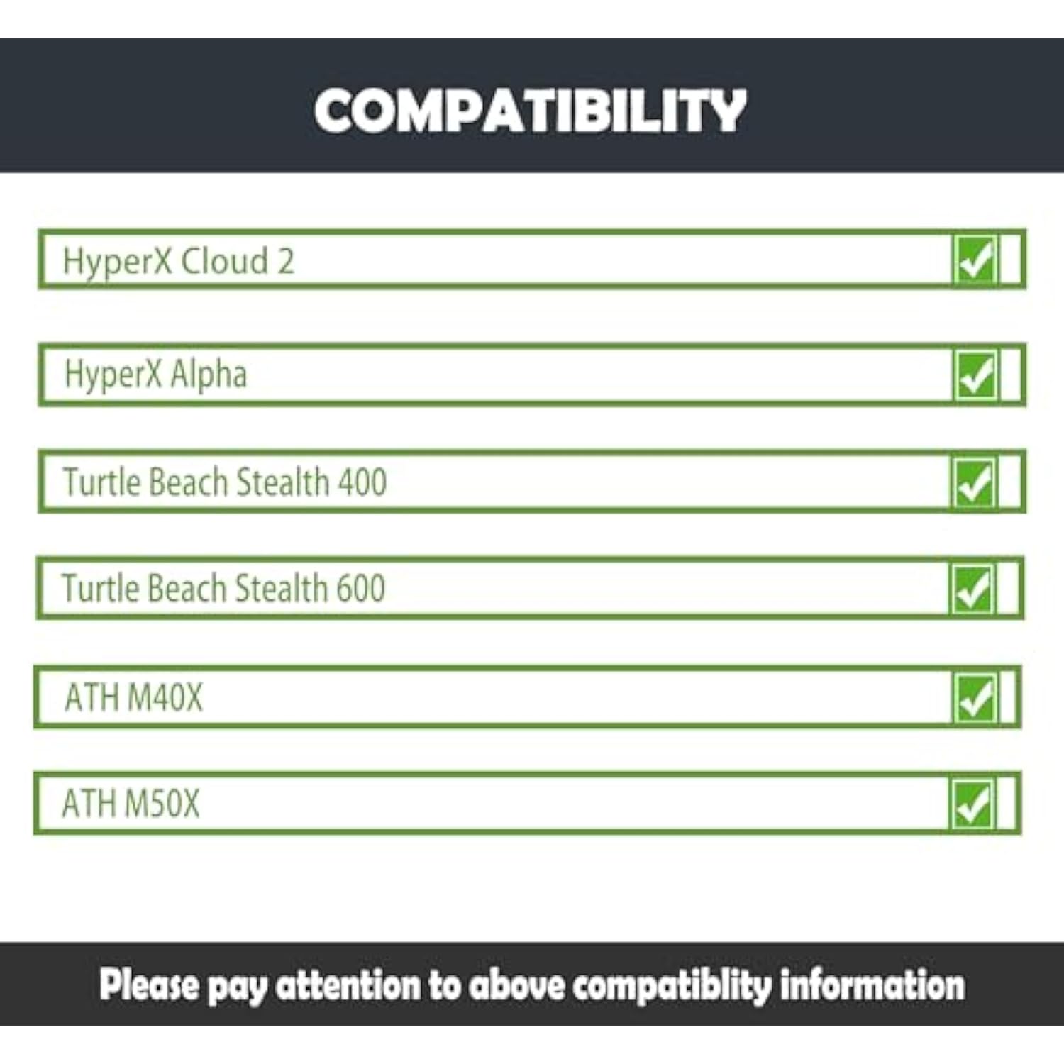 Earpads Replacement Cushion Compatible With Hyperx Cloud 2 / Alpha/Ath M50X M40X/Turtle Beach Stealth 400 600 Headphones/Headsets Ear Pads With Breathable Fabric/High Density Foam