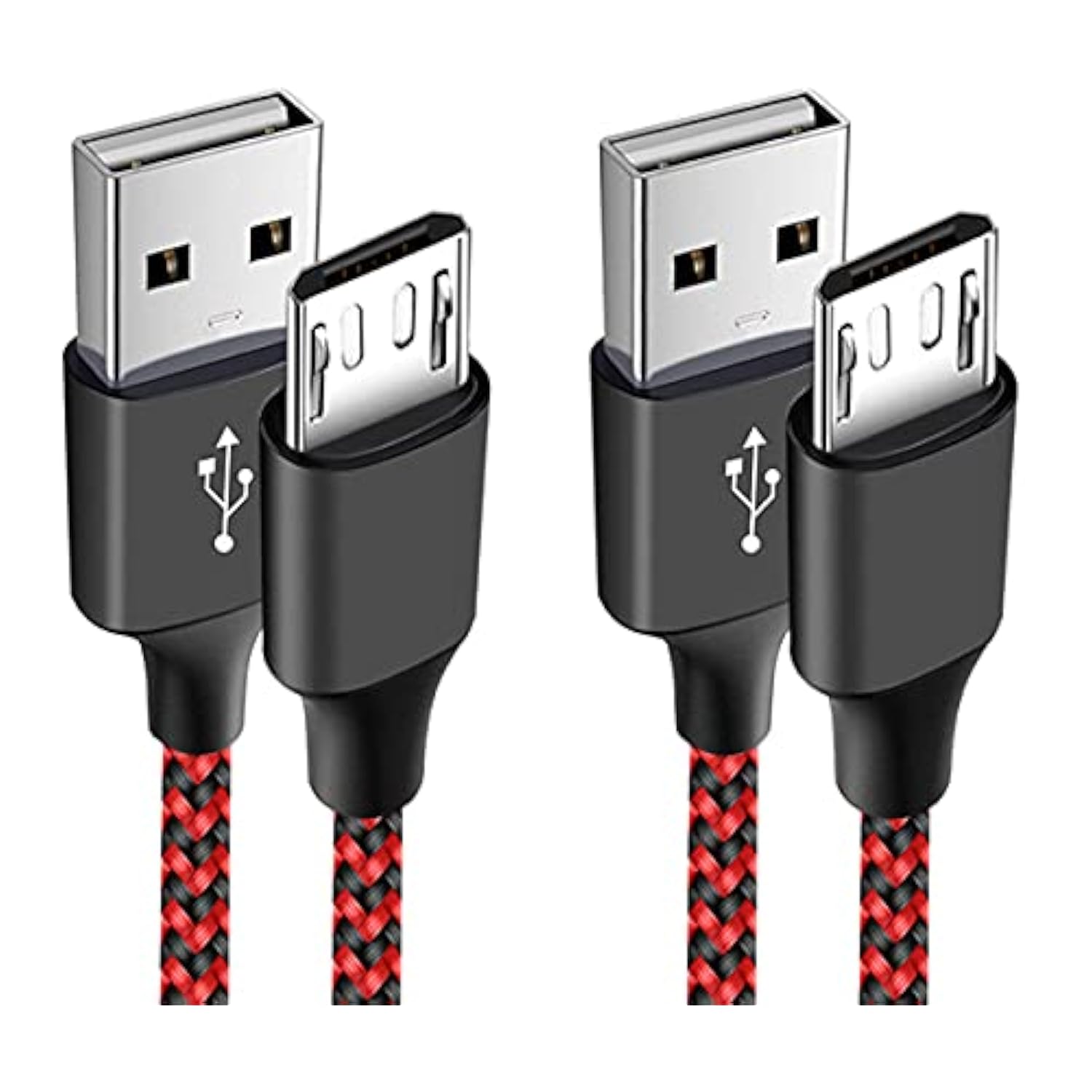 Micro Usb Cable Compatible With Fire Tablet Hd 7 8 10 4Th 5Th 6Th 7Th Generation,E-Readers,Samsung Galaxy Braided Phone Charger Fast Charging Cord 6Ft