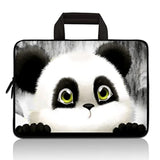 11 11.6 12 12.5 Inch Laptop Carrying Bag Chromebook Case Notebook For Apple Macbook Air Samsung Hp Dell Lenovo Asus (Cute Panda)