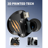 In Ear Monitors Headphones, Hifi Wired Earbuds With Noise Isolating, Type-C With Microphone Earphone, Iem Headset With Detachable Recessed 2Pin Cable For Gaming, Musicians, Singer (With Mic Usb-C)