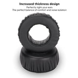 Replacement Earpads For Mdr?Xb500, Protein Leather Memory Foam Thickened On Ear Headphones Ear Pads, Noise Reduction Ear Cushion For Gaming Headset, For