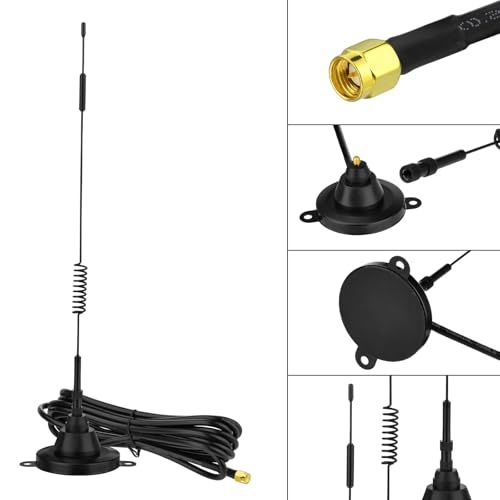 4G Lte Antenna 7Dbi 698-2700Mhz Magnetic Base Sma Male Antenna For Router M2M Gateway Cpe Router Vehicle Car Mobile Cellular Mmdvm Hotspot