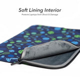 Tennis Themed Pattern Laptop Sleeve Case For 13-15 Inch Laptop Case Bag Shockproof Protective Cover Briefcase Carrying Computer Bag Compatible With Tablet Notebook Tennis Balls Tennis Gift