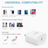 Iphone Charger Fast Charging 30W Usb C Charger Block With 6Ft Super Fast Charger Cable Compatible With Iphone14/14 Pro Max/13/13Pro/12/12 Pro/11,Ipad