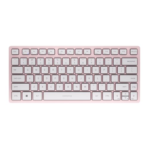 Kw 7100 Mini Multi Device Compact Keyboard With Bluetooth. ( Blossom)