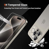 P2N Screen Protector & Camera Lens For Iphone 16 Pro Max (6.9 Inch) – 9H Tempered Glass, Case-Friendly, Hd Clarity, Scratch Resistant, Anti-Fingerprint, Bubble-Free Install (3+3 Pack)