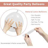 140PCS Rose Gold Balloon Arch Kit with Confetti Balloons for Party Decorations