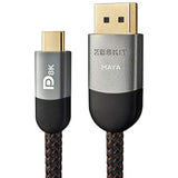 Maya Bi-Directional 32.4Gbps Usb-C To Displayport Dp1.4 Cable Certified 8K60 5K60 4K120 1440P240, 6Ft