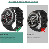 [1+4 Pack] Case With Tempered Glass Screen Protector Compatible With Amazfit T-Rex 3, Bumper Full Coverage Protective Soft Cases Face Cover For Amazfit T-Rex 3 Black